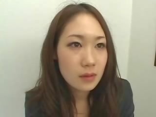 Glorious asiatique secrétaire baisée hardhot japonais diva