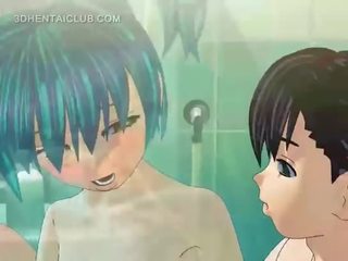 Anime xxx klem pop krijgt geneukt goed in douche