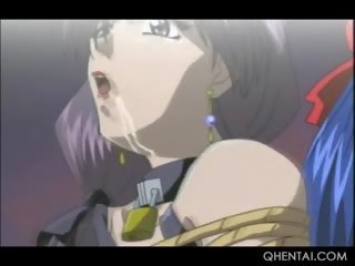 Excellent Hentai x rated video Slaves In Ropes Get Sexually Tortured